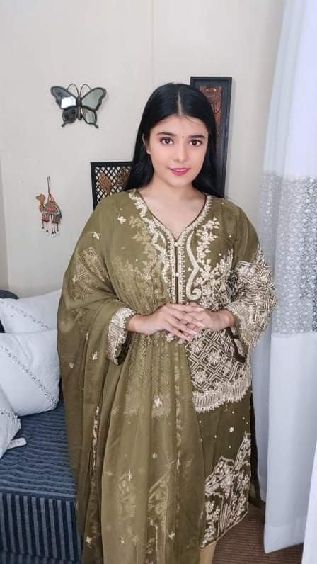 Aganoor Unstitched 2 Piece