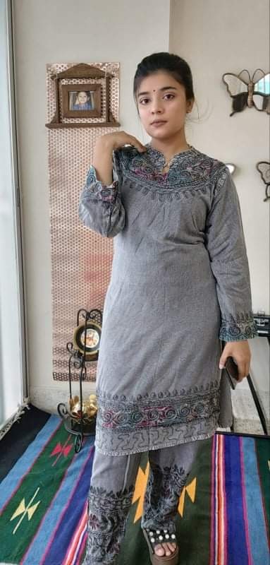 Stylish Embroidered Cotton 2 pcs