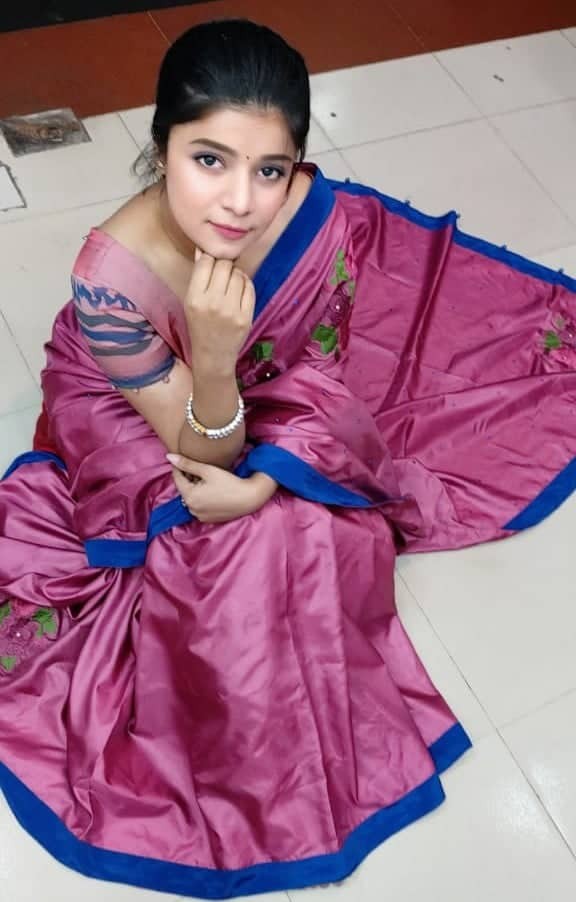 silk Embroidery work