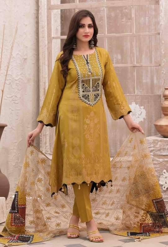 Exclusive Tawakkal Unstitched 3 Piece