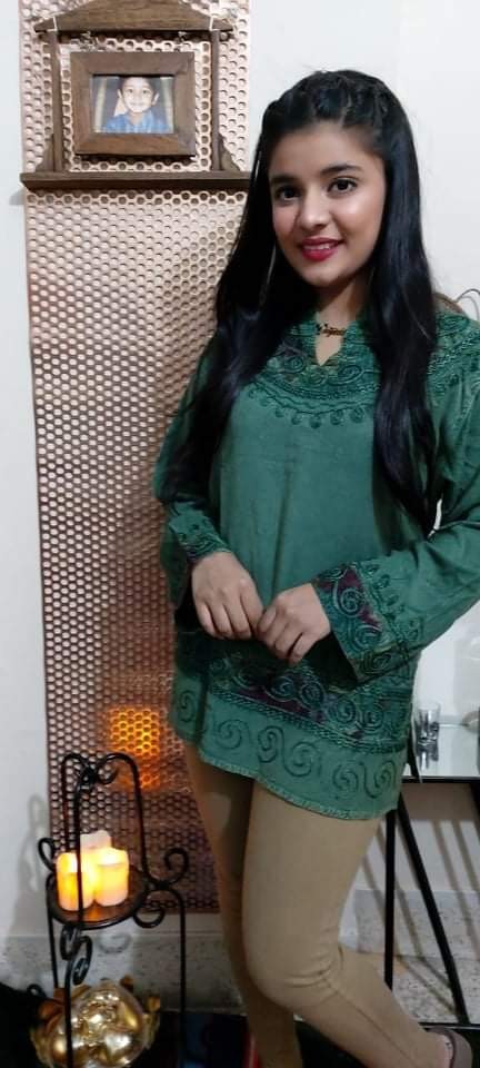 Stylish Embroidered Cotton Kurti