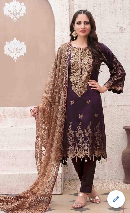 Exclusive Tawakkal Unstitched 3 Piece