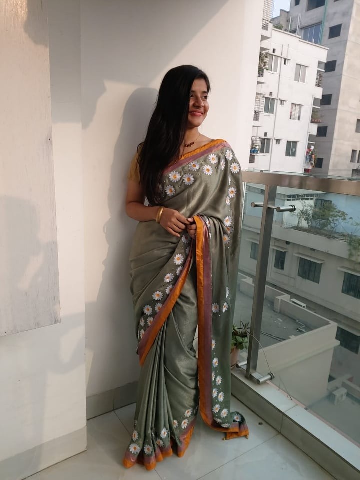 Stylish Designer  Saree