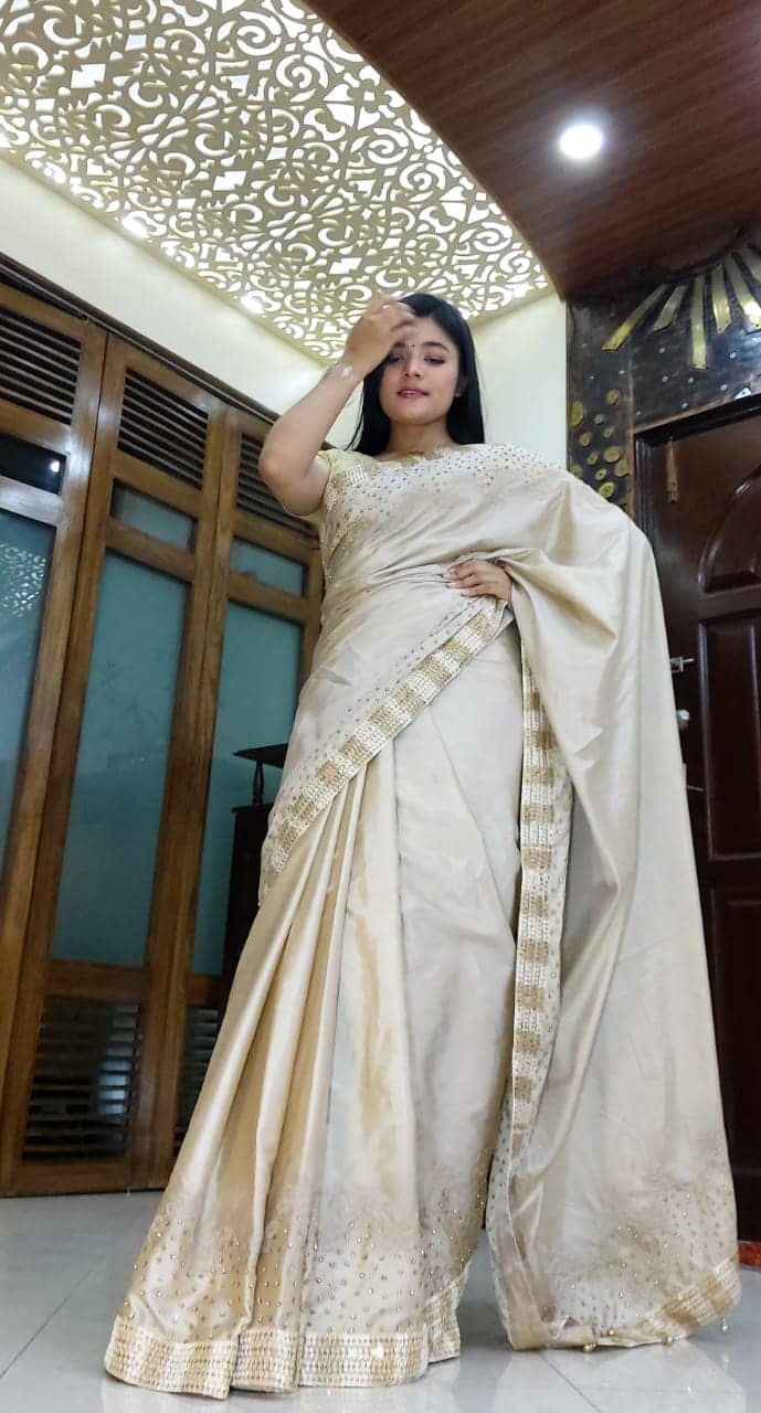 Silk  Embroidery Work