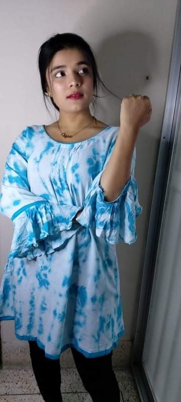 Stylish Embroidered Cotton Kurti