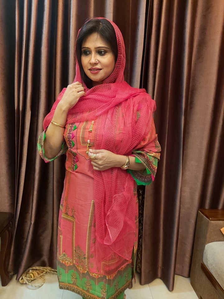 JOHRA Gold Swiss Embroidered Voil Collection