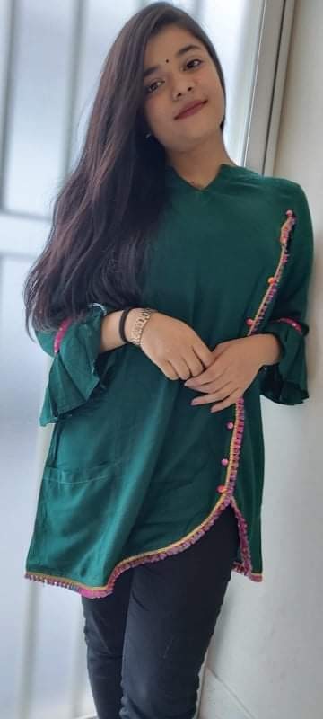 Stylish Embroidered Cotton Kurti